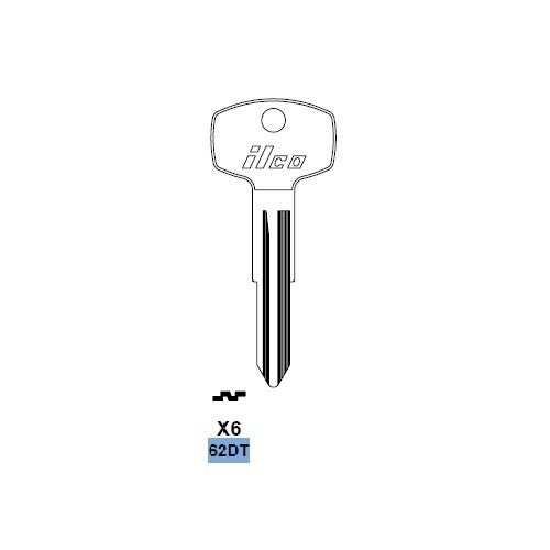Ilco - X6 - 62DT - Key Blank - For Nissan — photo 4