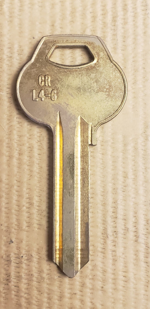 A1011-L4 - CRL4-6 - Key Blank - Corbin Russwin - 6 Pin — photo 1