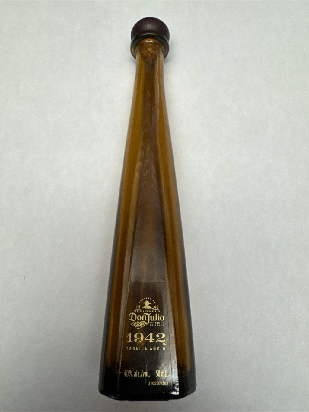 Rare Empty Don Julio 1942 Tequila 50 ml Tequila Bottle — photo 2