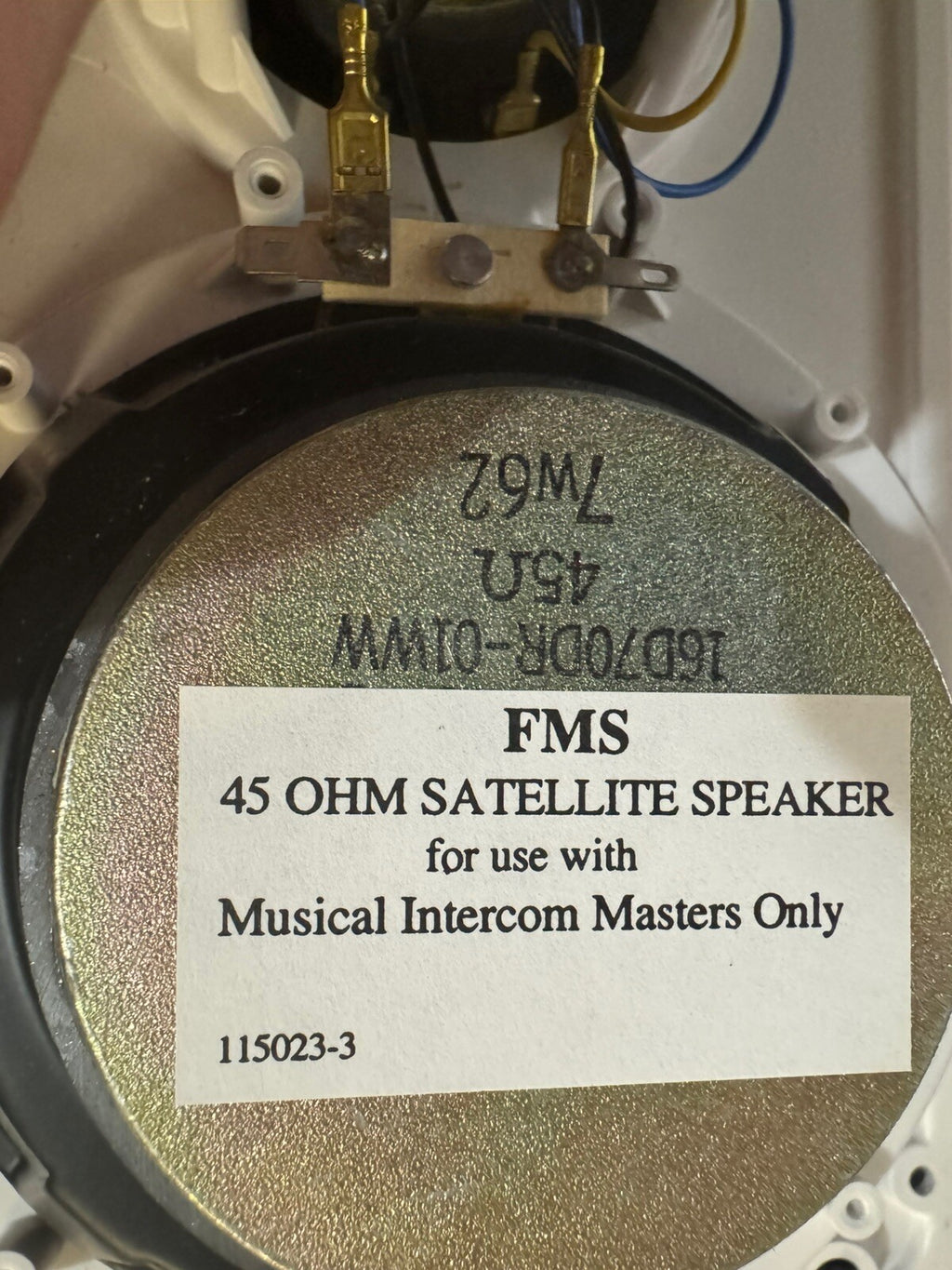 M&S - FMS 45 Ohm Satellite Speaker - Ceiling Or Wall Mount - Music And Sound — photo 5